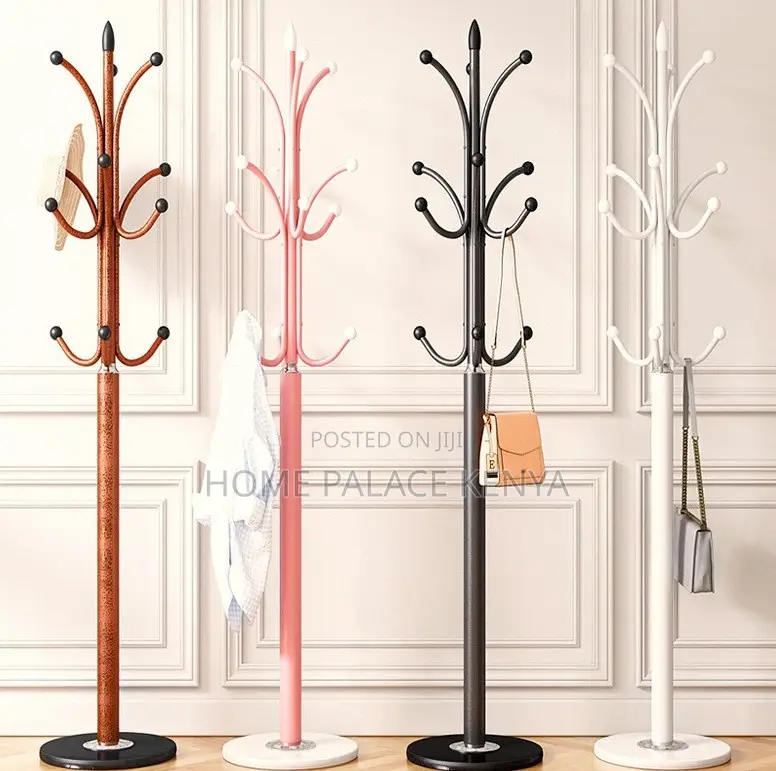 Coat Hanger: Metal Coat Rack Stand With 12 Hooks