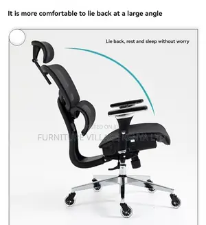 Executive Full Mesh Reclining Chair With Footrest