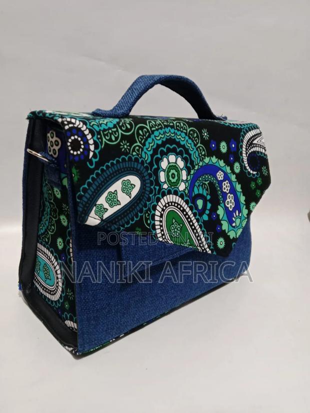 Ankara Small Bag With Top Handle Satchel - thumbnail 2