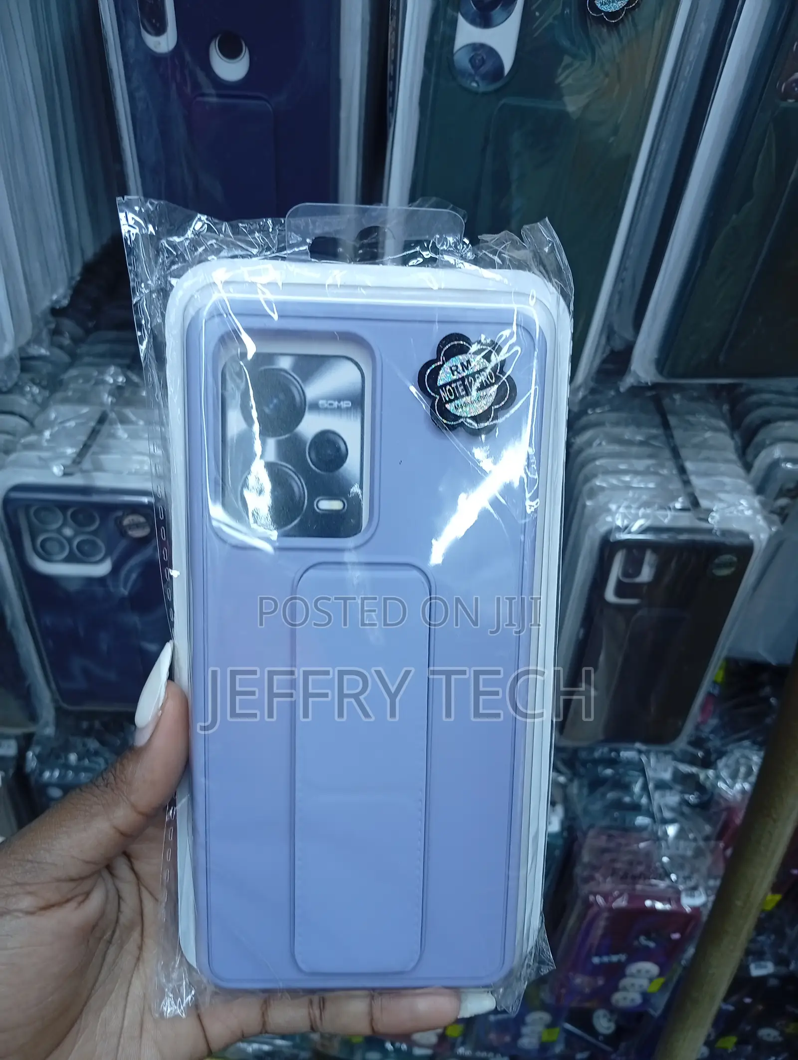 Xiaomi Redmi Note 12 Pro Lavender Silicone Phone Case
