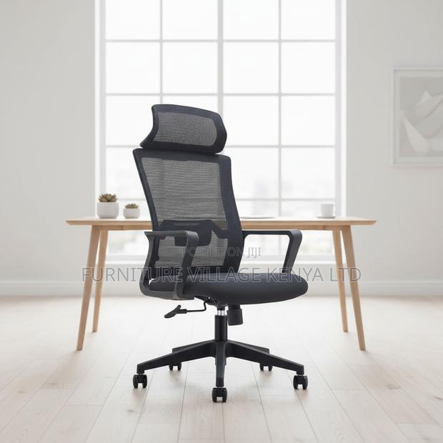 Height Adjustable Ergonomic Mesh Study Room Chair - thumbnail 9