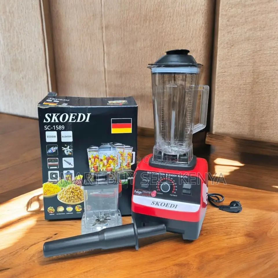 Strong Abs Body 2-in-1 2.5l Double Cup Skoedi Blender and Grinder
