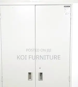 Office Cabinet; 2 Doors Executive Cabinet With Movable Shelves