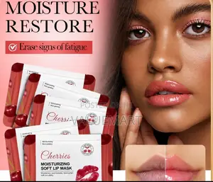Lip Mask - Cherry Collagen for Pink Lips Deep Hydration