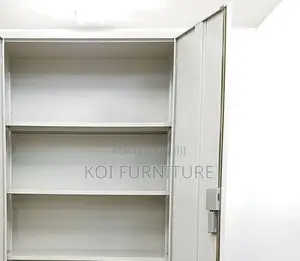 Office Cabinet; 2 Doors Executive Cabinet With Movable Shelves