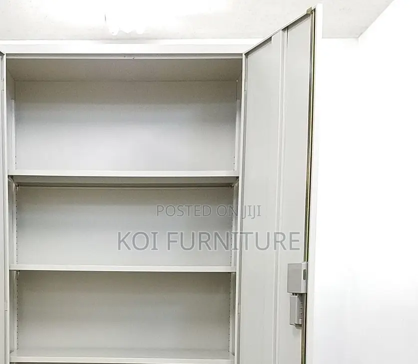 Office Cabinet; 2 Doors Executive Cabinet With Movable Shelves