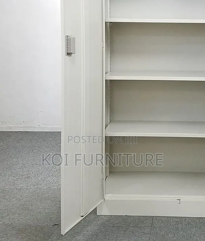 Office Cabinet; 2 Doors Executive Cabinet With Movable Shelves