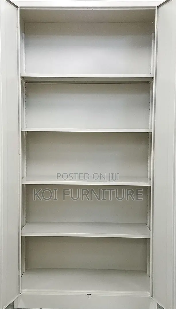 Office Cabinet; 2 Doors Executive Cabinet With Movable Shelves