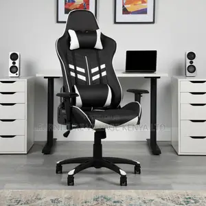 Ergonomic Gaming Desk Chair With Adjustable Arms