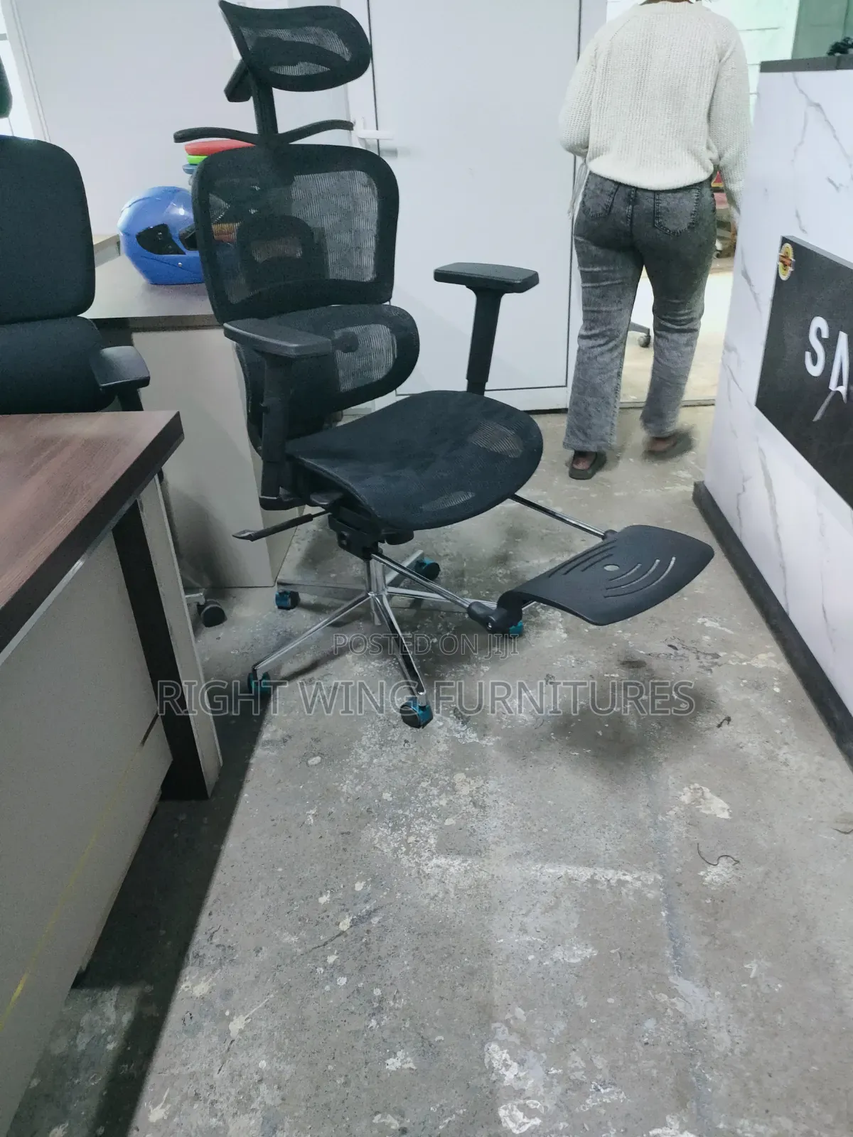 Office Chair :Big High - Back Orthopedic Office Chair