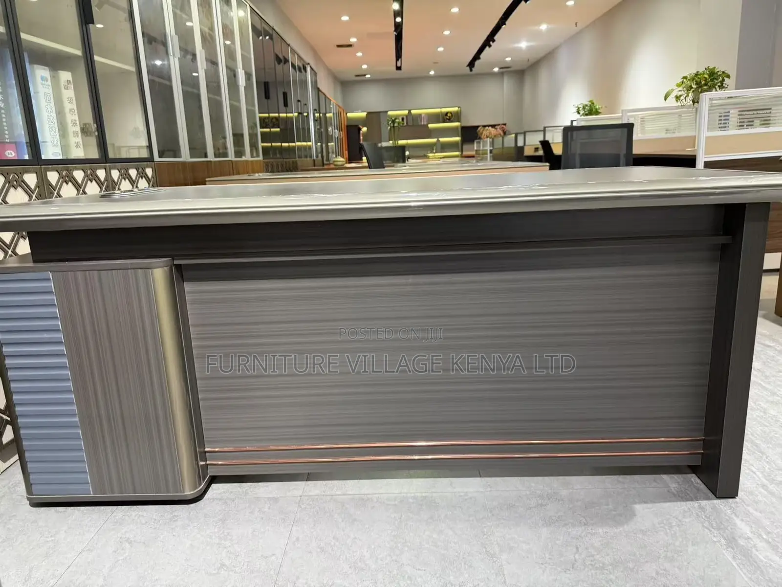 1.8 Meters Imported L-Shaped Manager's Desk