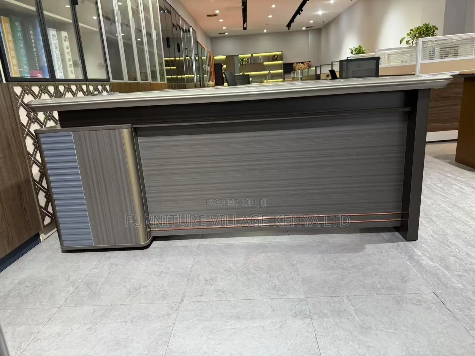1.8 Meters Imported L-Shaped Manager's Desk