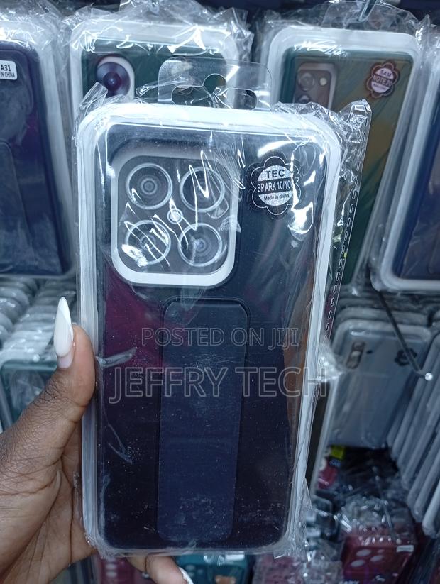 Tecno Spark 10 Finger Grip for a More Secure Hold Cover - main view