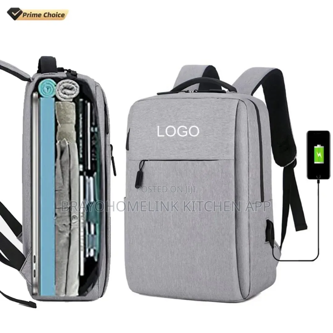 *Anti Theft Laptop Bag - Usb Charging*