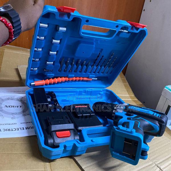 Cordless Drill Set - 21v Electric Power Drill With Battery and Charger
