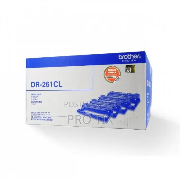 Brother Dr-261cl Drum Unit 15000 Pages Original