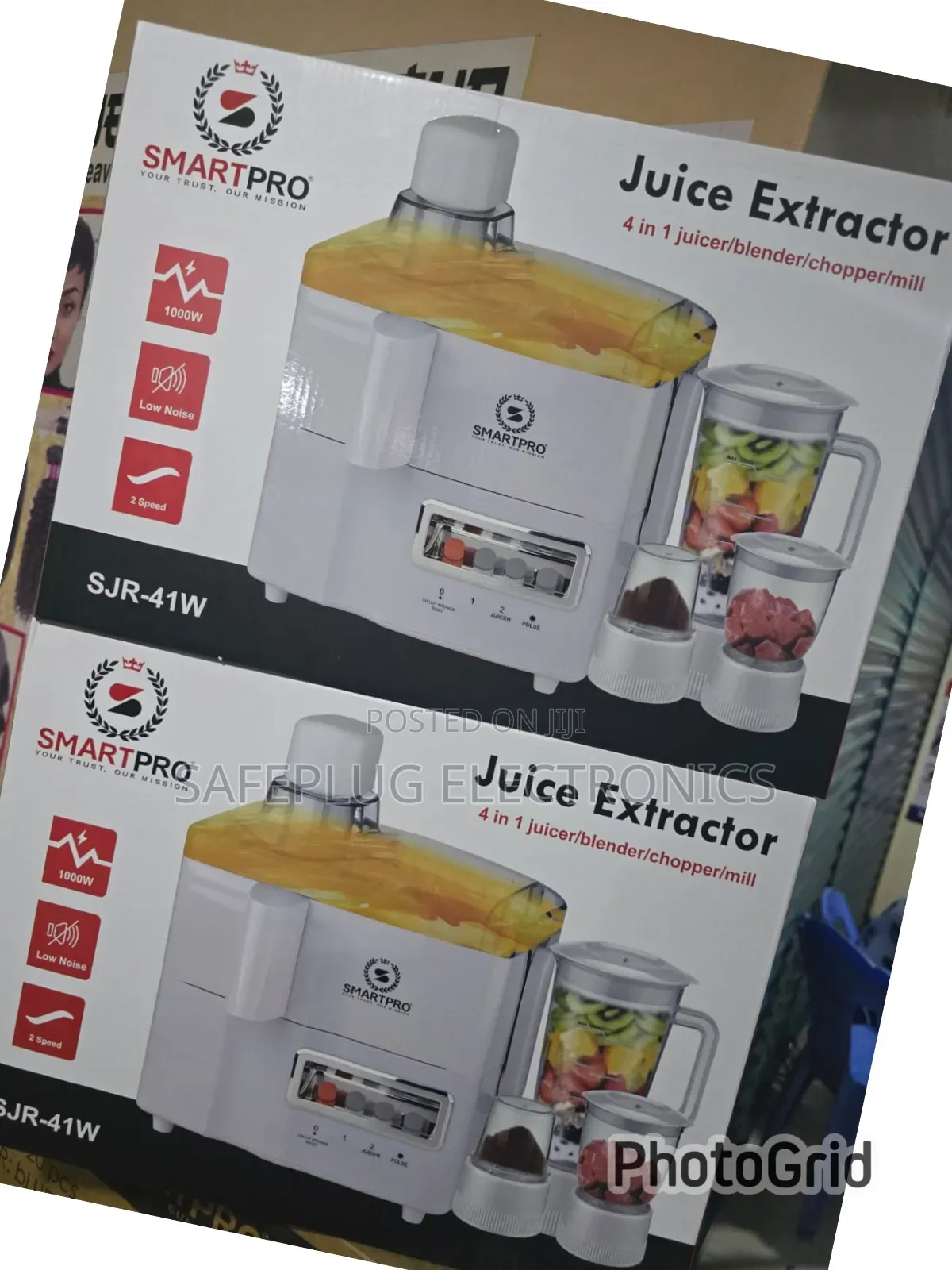 Smartpro 4 in 1 Juicer Blender Grinder Food Processor