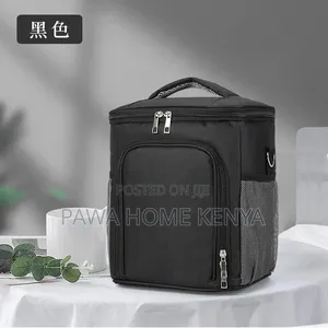 Insulated Lunch Bag With 2 Compartments