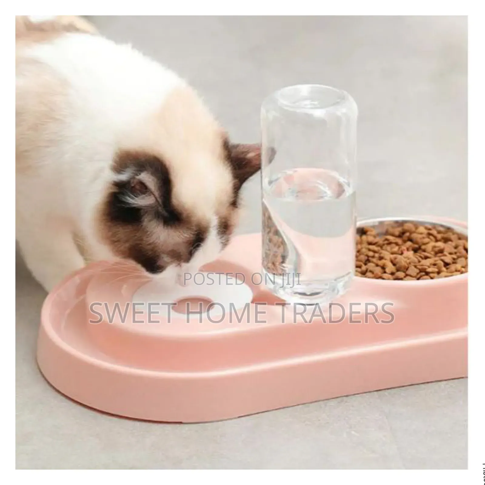 *Automatic Single Pet Bowl Plus Water Dispenser*