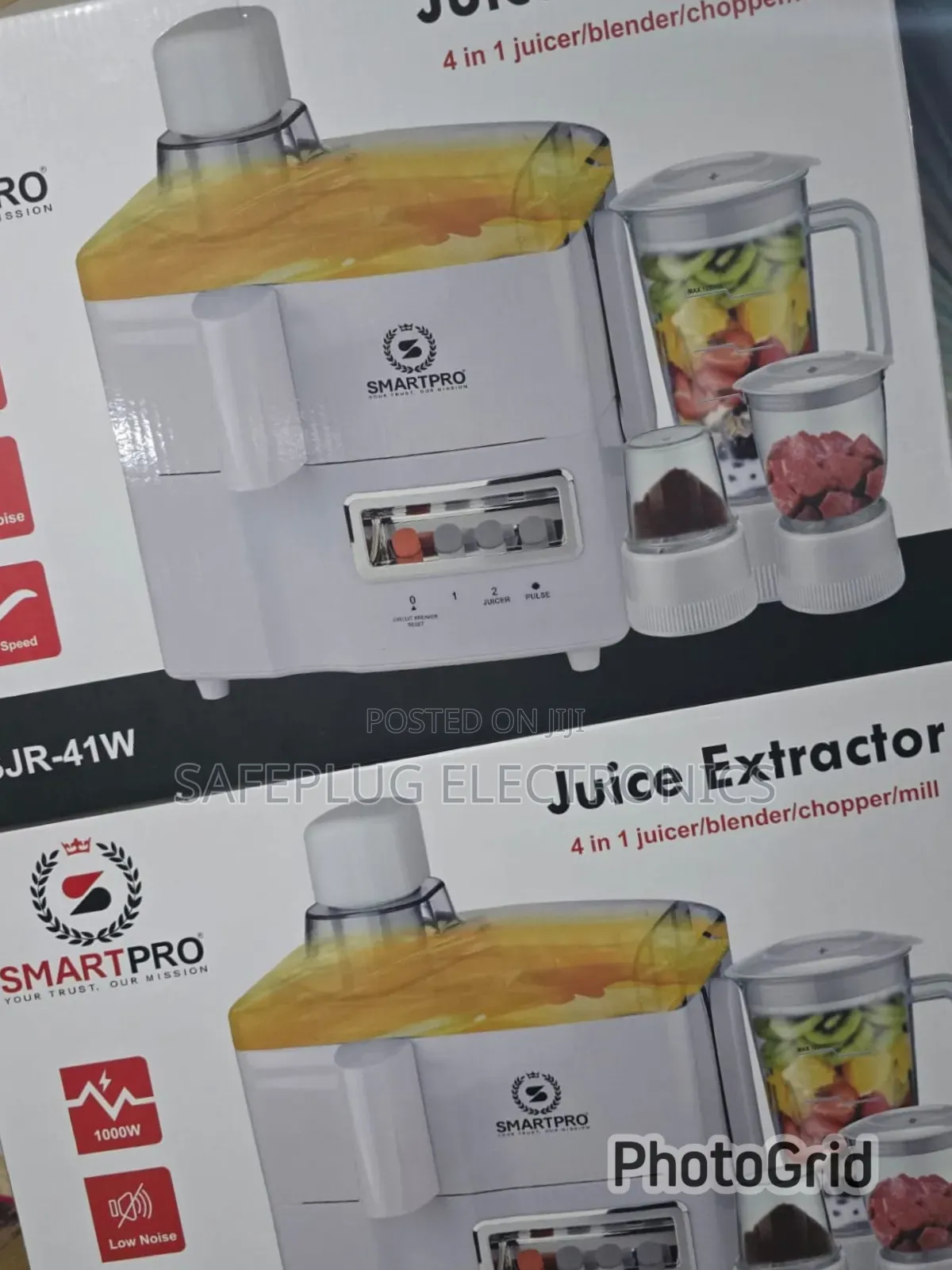 Heavy Duty 4 in 1 Food Processor