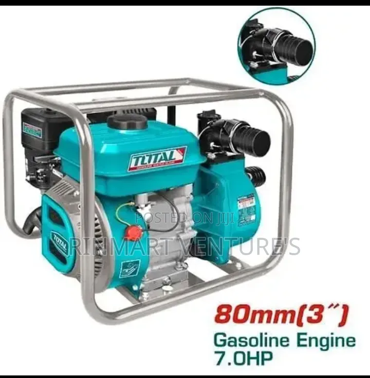 Durable Total Gasoline Water Pump 7.0hp 3"