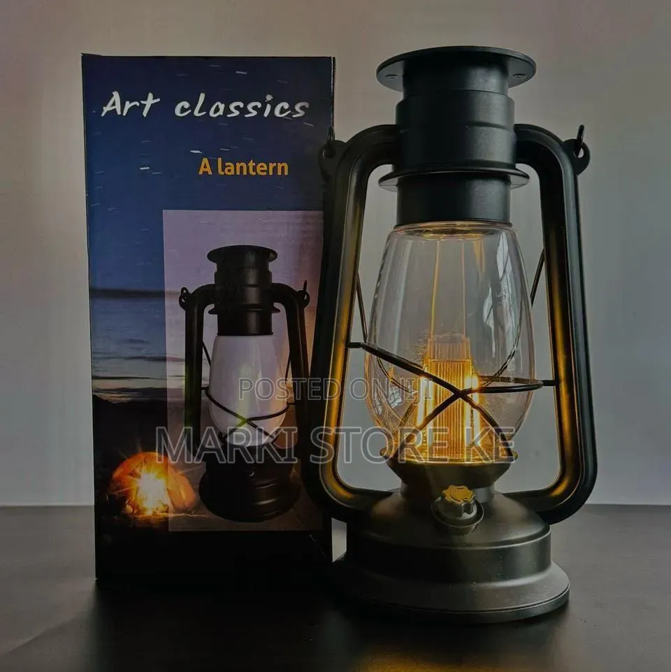 Rechargable Lantern With Solar