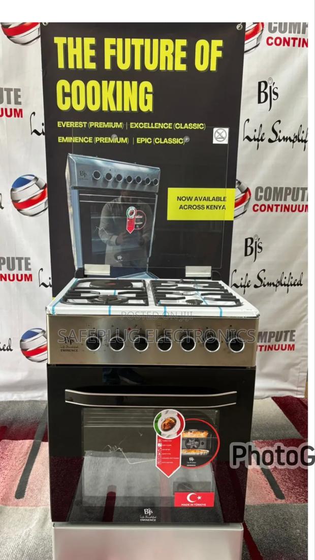 Eminence Inox 60x60 Premium Cooker 3 Gas + 1 Electric
