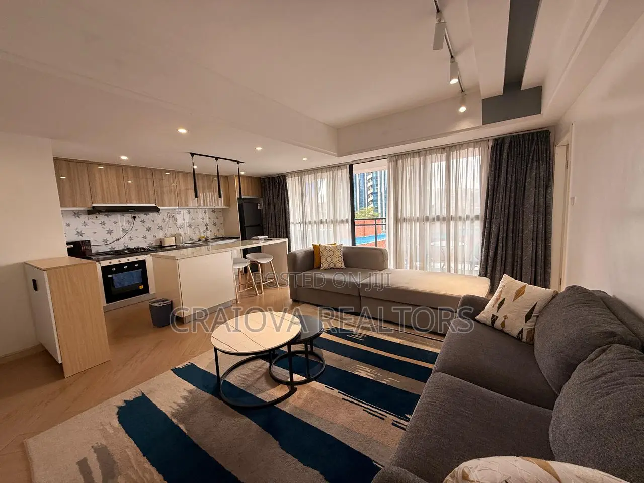 Furnished 1bdrm Apartment in Milimani for rent