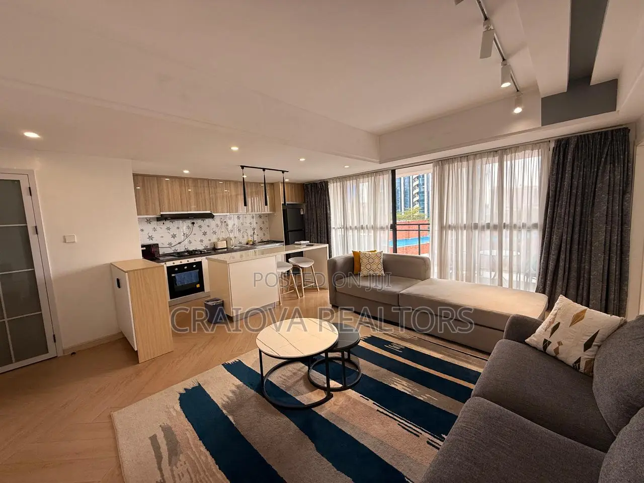 Furnished 1bdrm Apartment in Milimani for rent