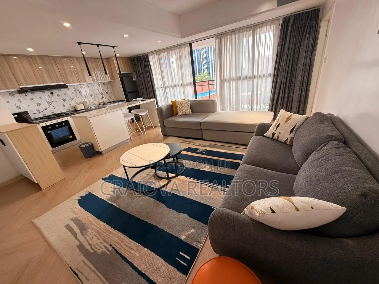 Furnished 1bdrm Apartment in Milimani for rent