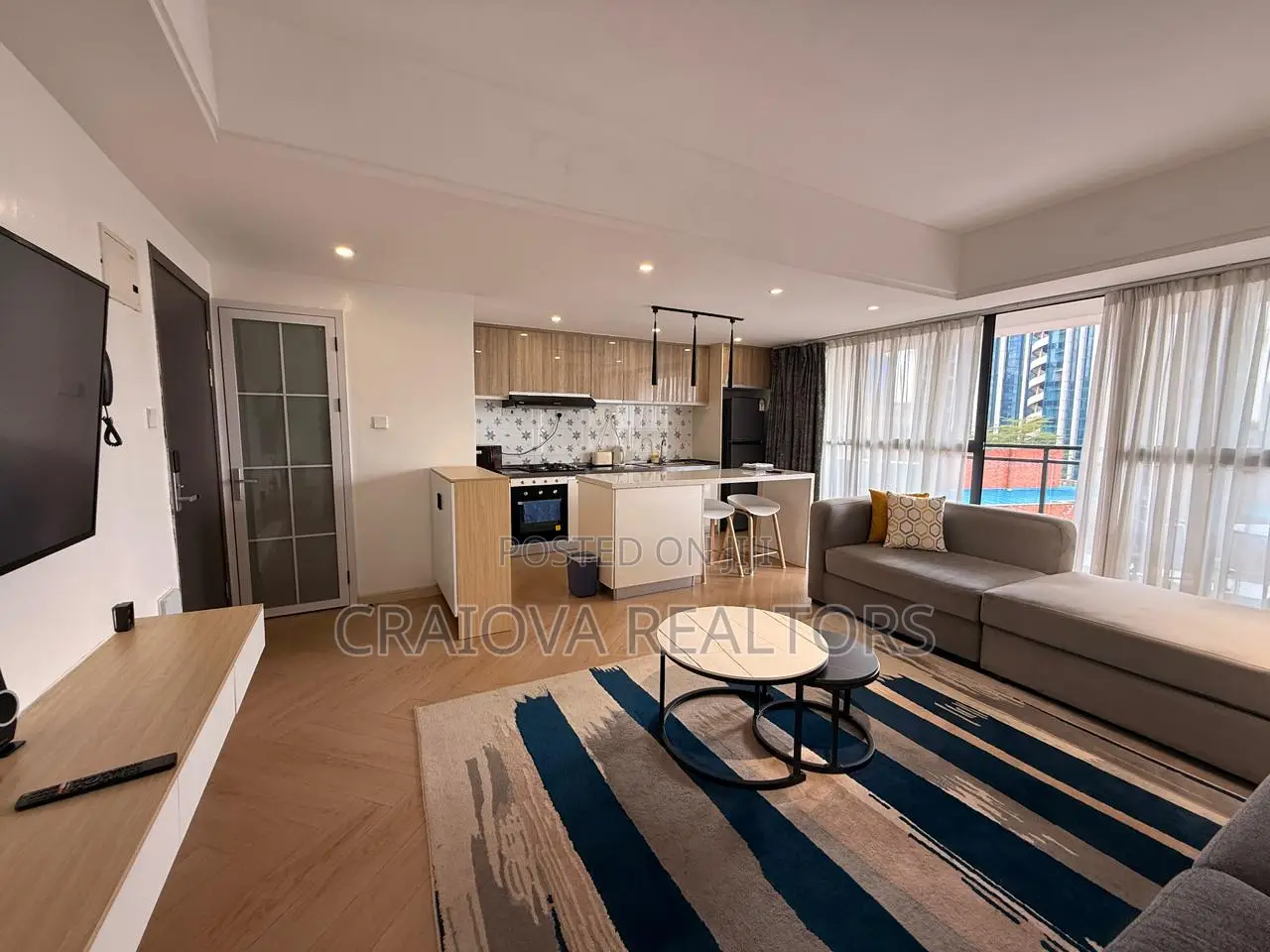 Furnished 1bdrm Apartment in Milimani for rent