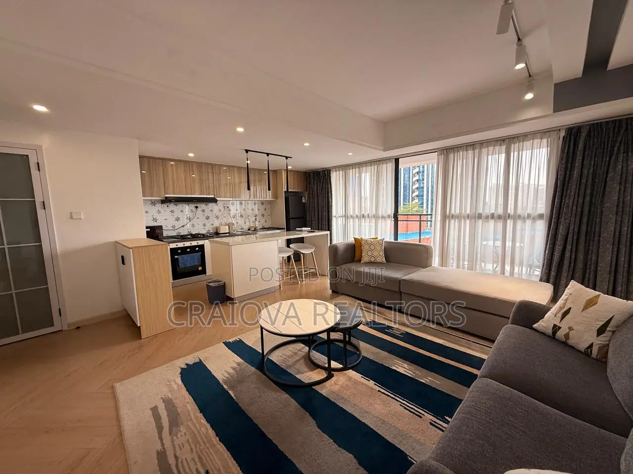 Furnished 1bdrm Apartment in Milimani for rent