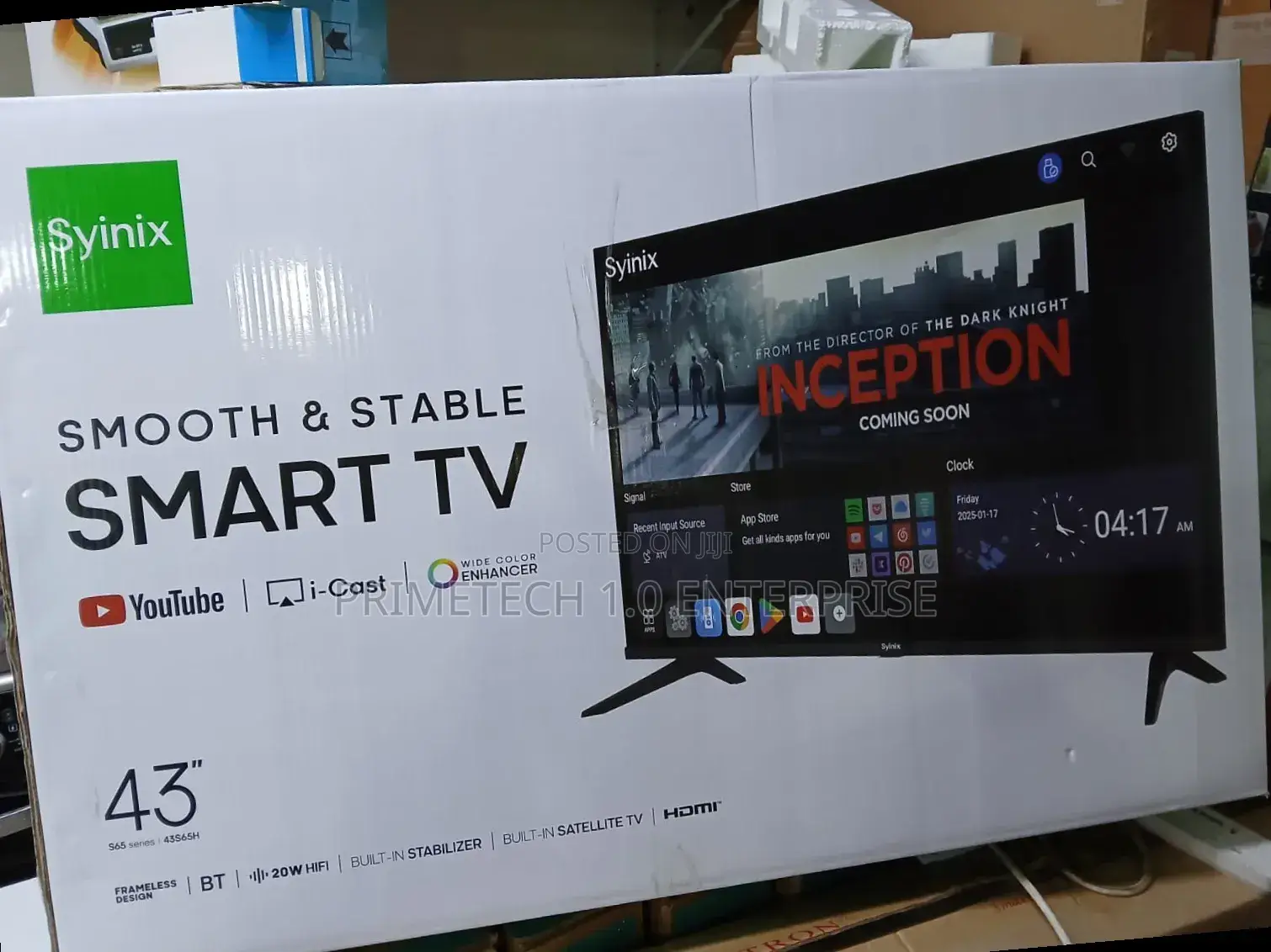 Syinix 43" Smart Android Tv