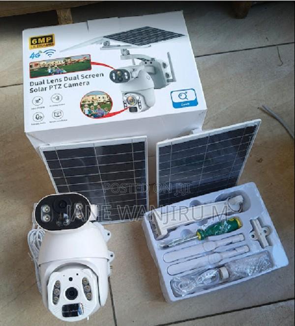 Ubox 6mp Hd Solar Surveillance Camera