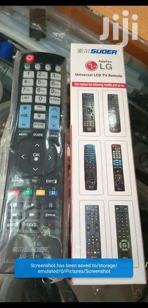 Universal LG LCD TV Remote Control.