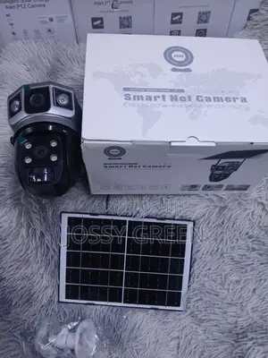2 Camera View Wifi Solarpowered V380 CCTV Camera