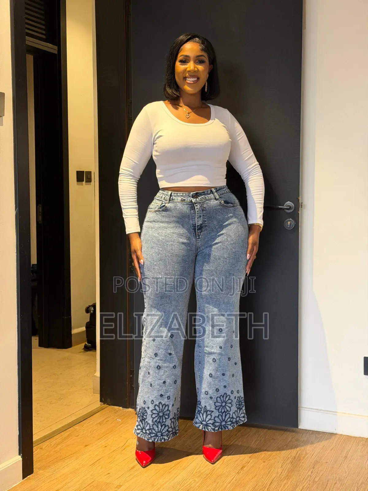 Ladies Mummy Jeans