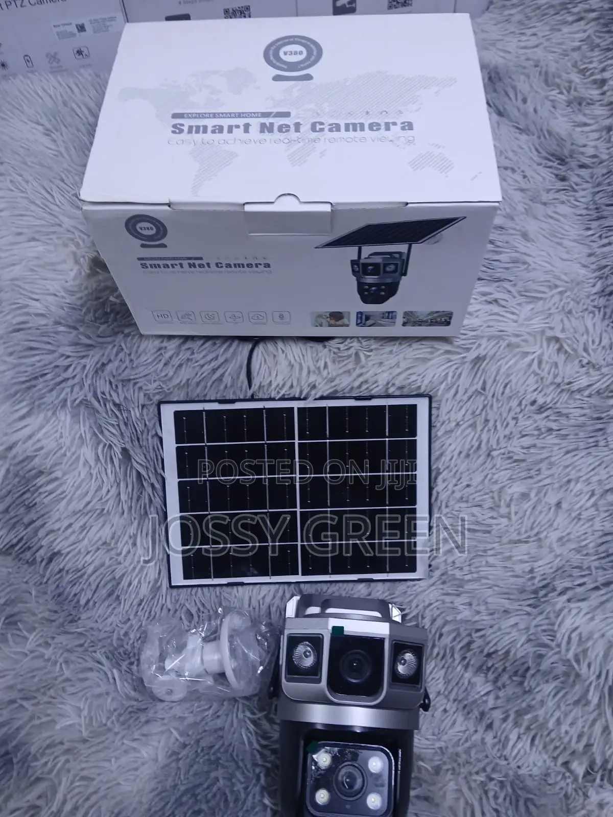 Outdoor 4g Solar Camera With V380 Dual Lens