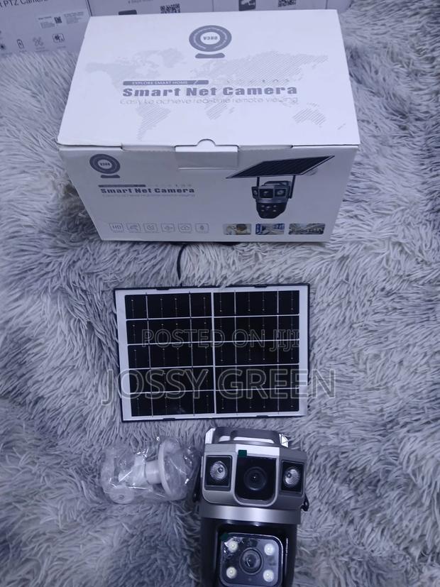 Outdoor 4g Solar Camera With V380 Dual Lens