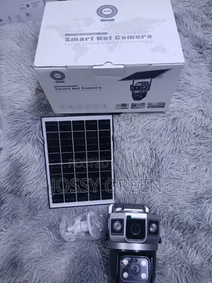 V380 4g Simcard Connectity Dual Lens Solarpowered Outdoor Camera