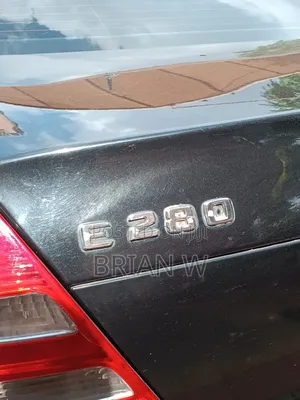 Mercedes-Benz E280 2004 Black