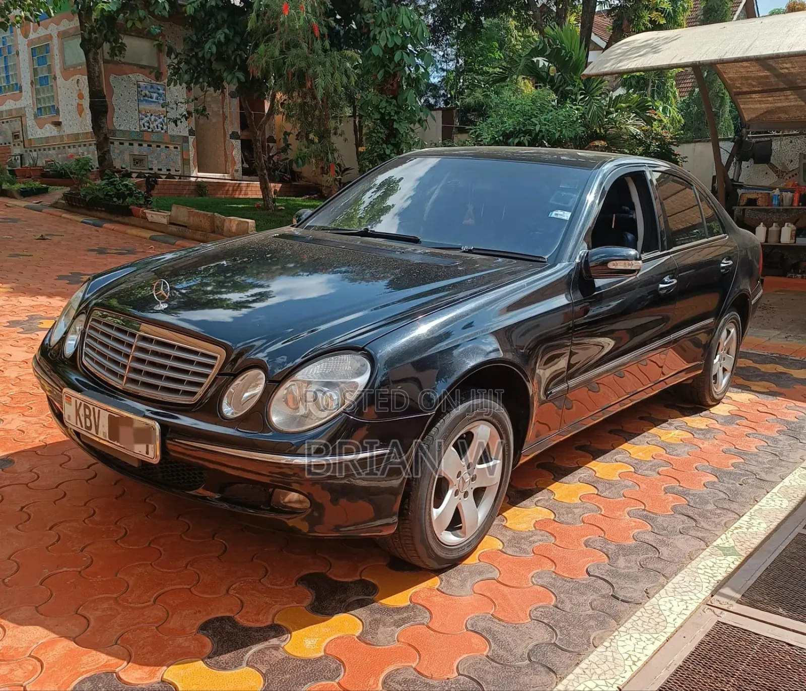 Mercedes-Benz E280 2004 Black