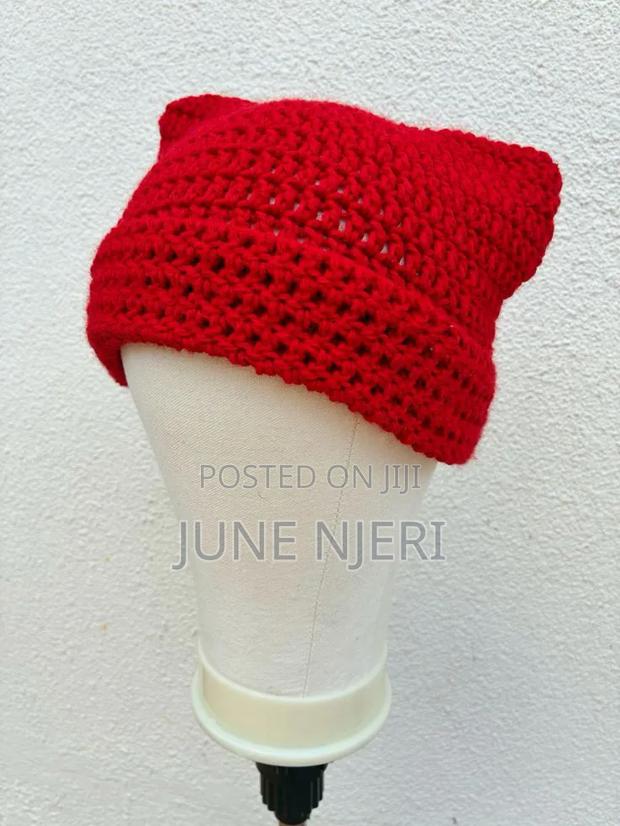 Cat Beanie Crotchet - thumbnail 2
