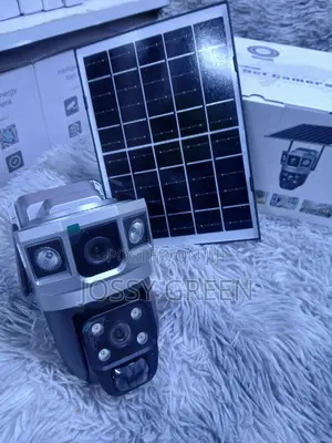 Wifi 2lens Solar Powered V380 Outdoor Detectmotion Full Colour Image