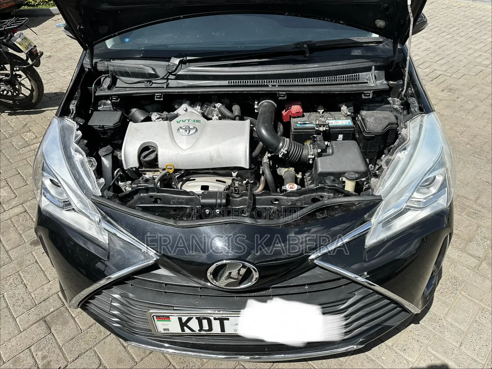 Toyota Vitz 2017 Black