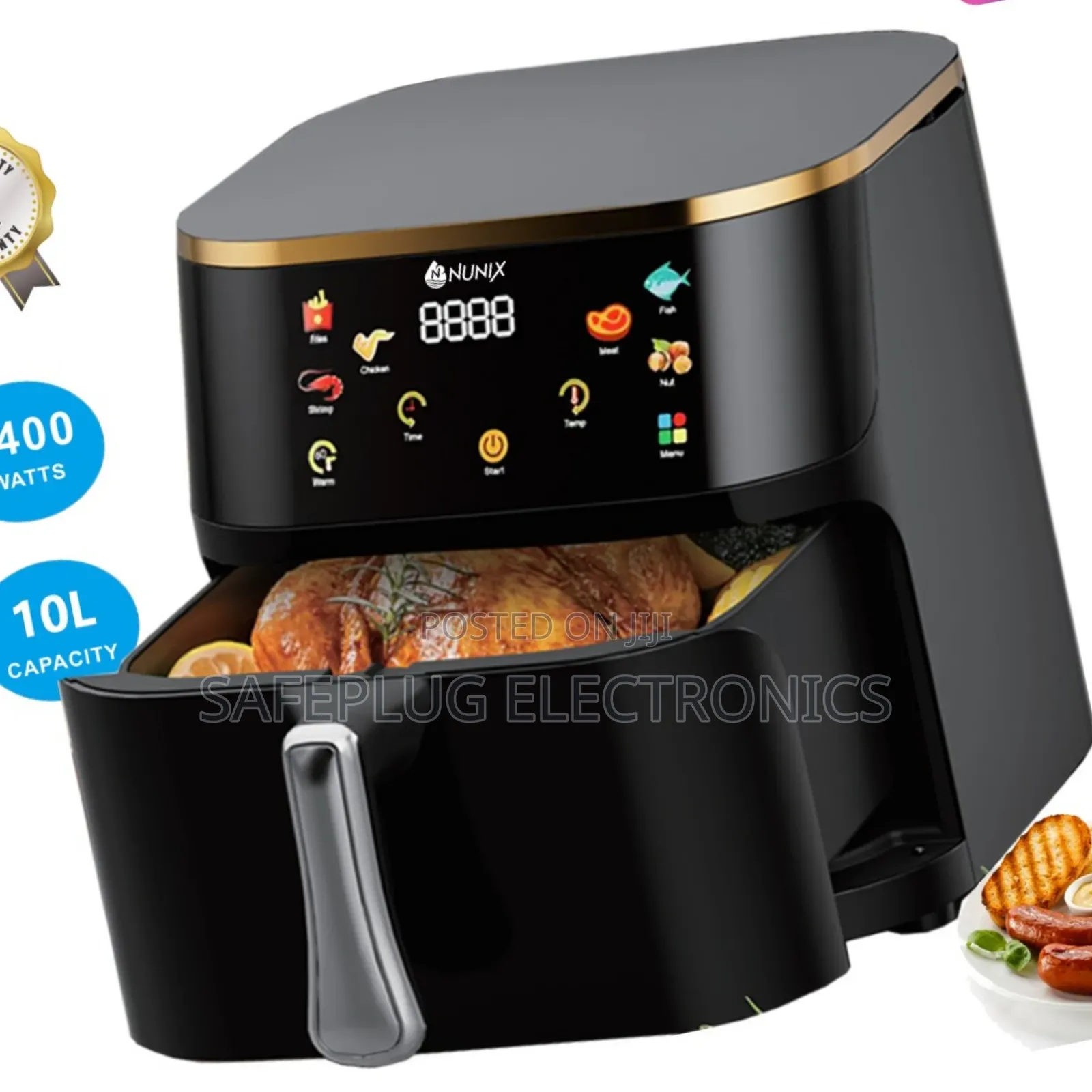 10 Litres Nunix Airfryer