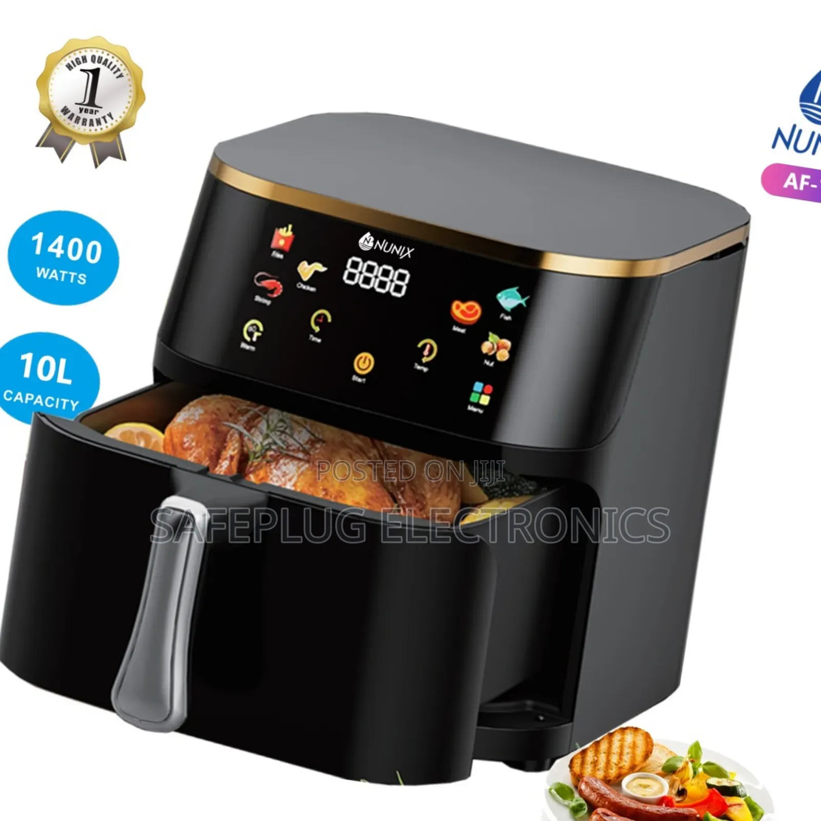 Air Fryer / Nunix 10 L Capacity Air Fryer