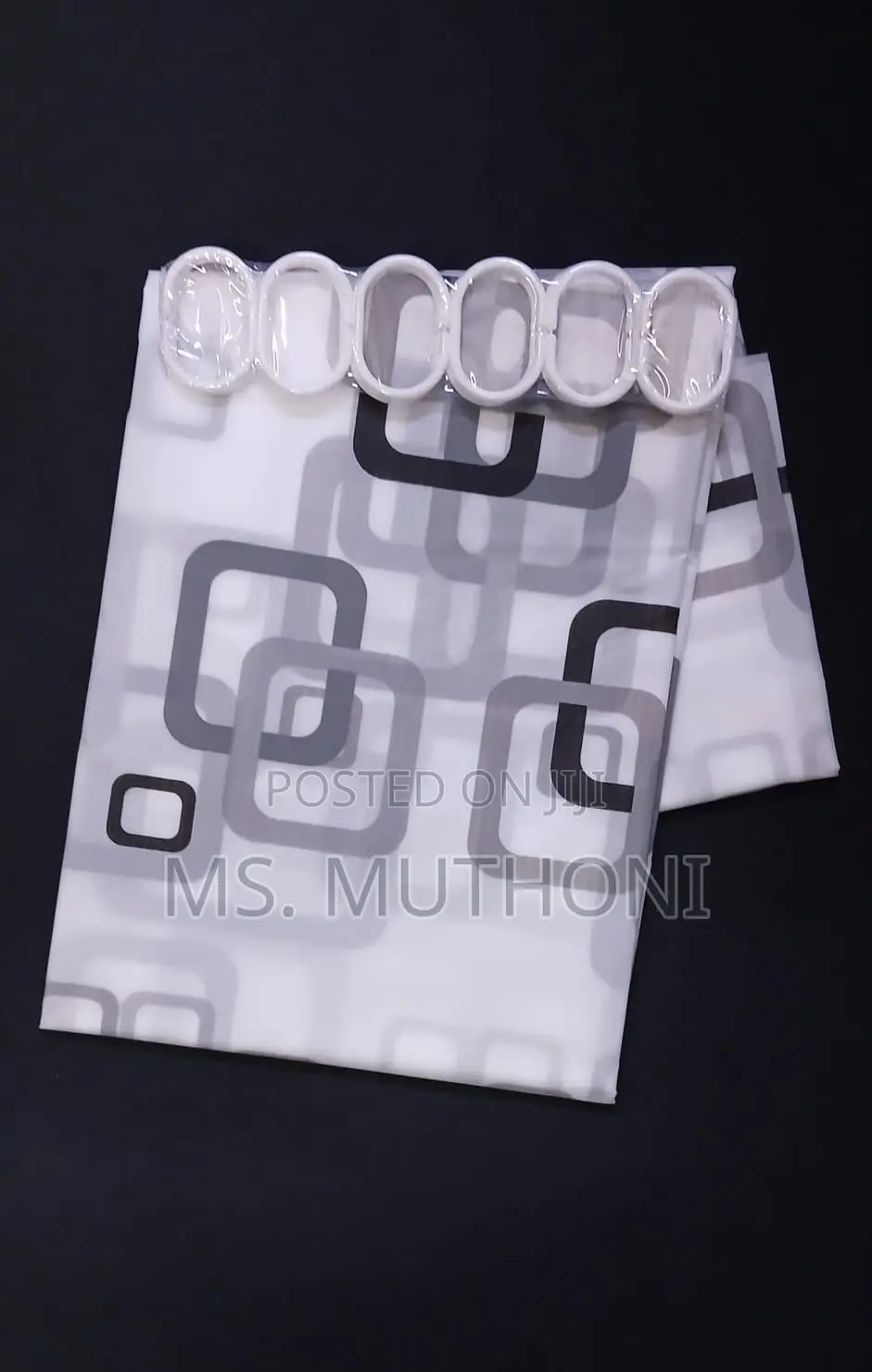 Privacy Waterproof Shower Curtains With Hooks