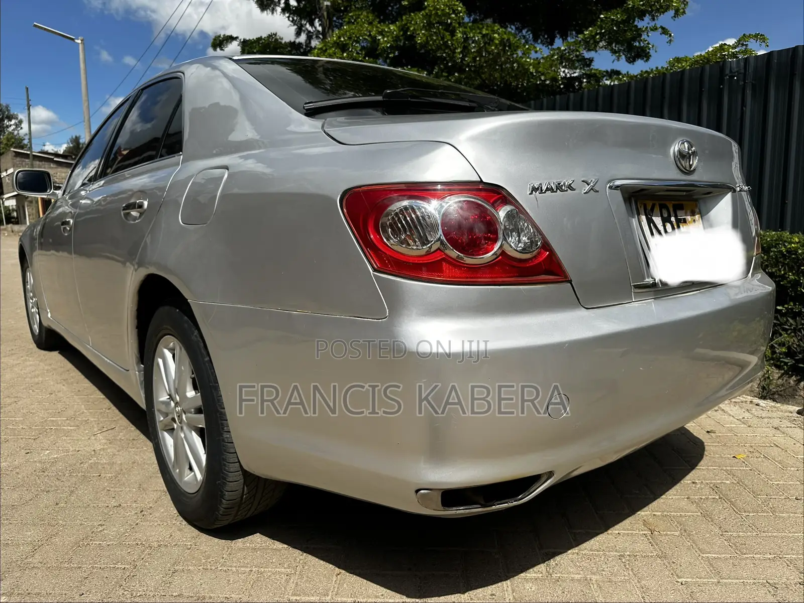Toyota Mark X 2006 Silver