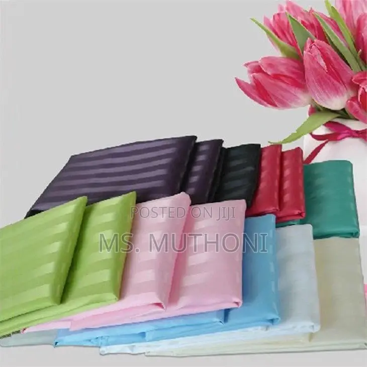 Satin Stripe Waterproof Shower Curtains (180*200)